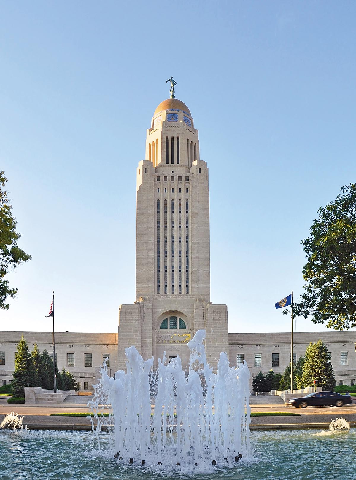 The Nebraska State Capitol is an architectural wonder and a tourist attract...